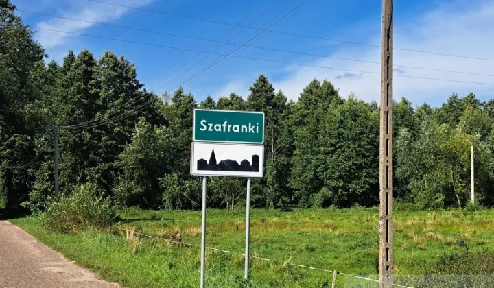 Działka inwestycyjna Szafranki