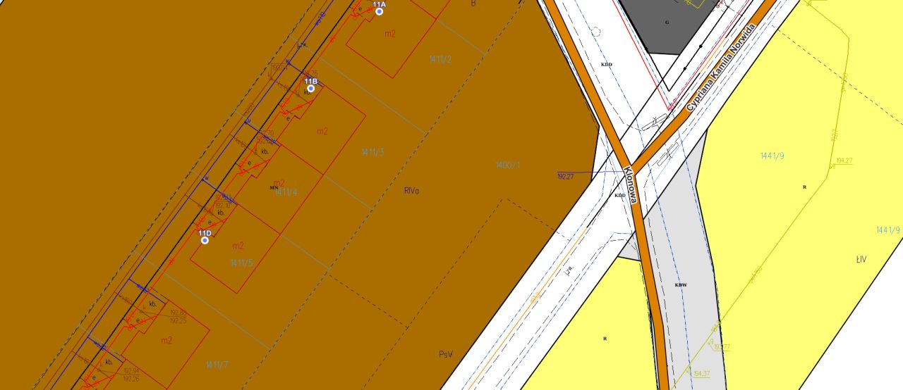Działka budowlana Racibórz Markowice, ul. Cypriana Kamila Norwida. Zdjęcie 4
