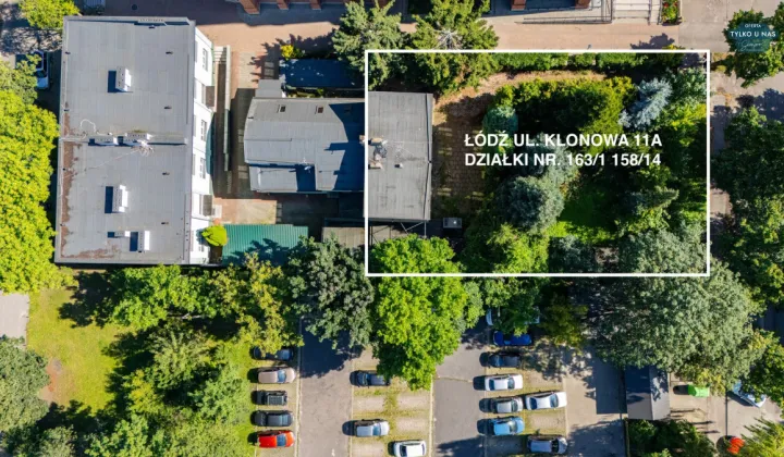 Działka inwestycyjna Łódź, ul. Klonowa