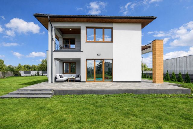 dom wolnostojący, 4 pokoje Stare Babice, ul. gen. Wiktora Thomme. Zdjęcie 1