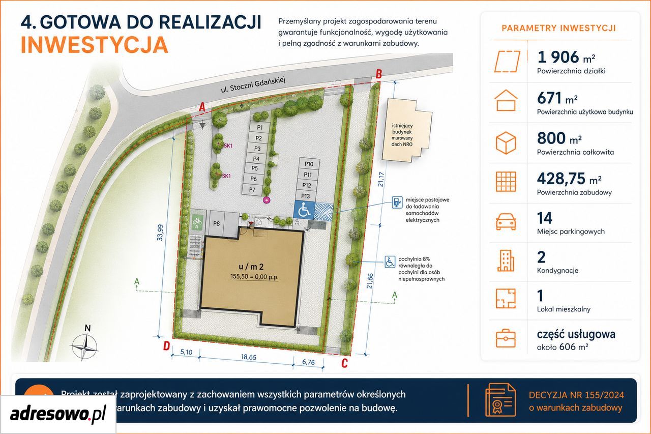Działka inwestycyjna Białystok Dojlidy Górne, ul. Stoczni Gdańskiej. Zdjęcie 5