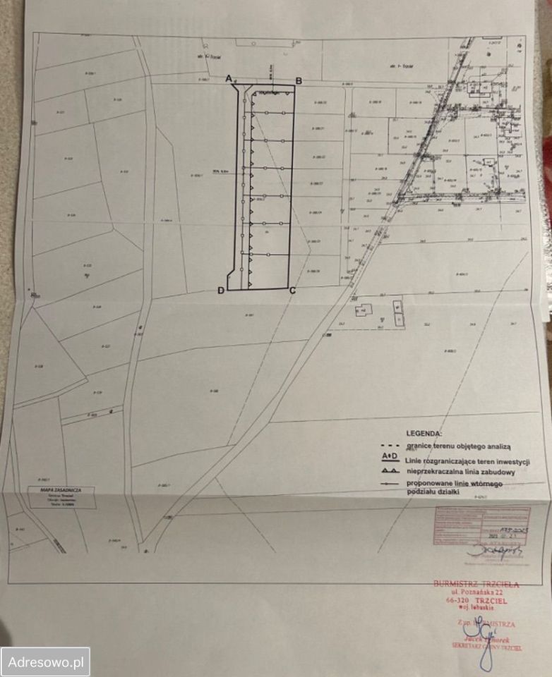 Działka budowlana Trzciel. Zdjęcie 4