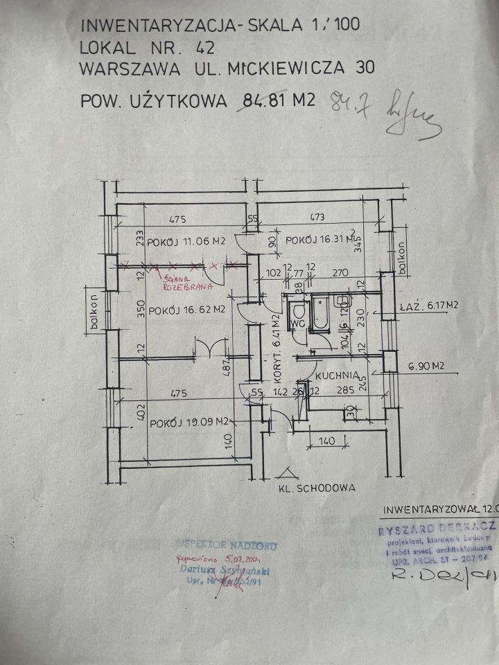 Mieszkanie 3-pokojowe Warszawa Żoliborz, ul. Adama Mickiewicza. Zdjęcie 12