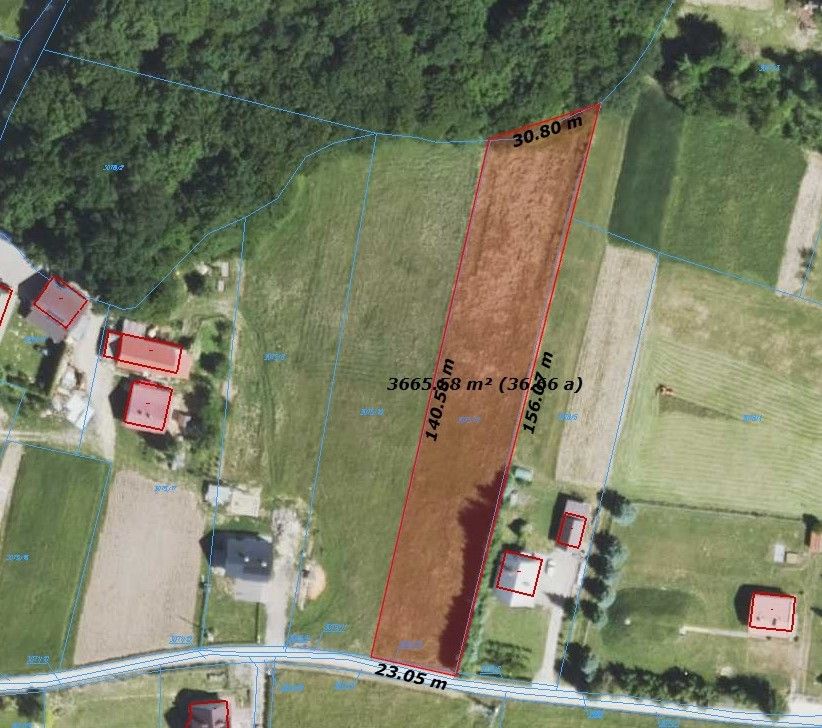 Działka budowlana Hyżne Moszczanki. Zdjęcie 5