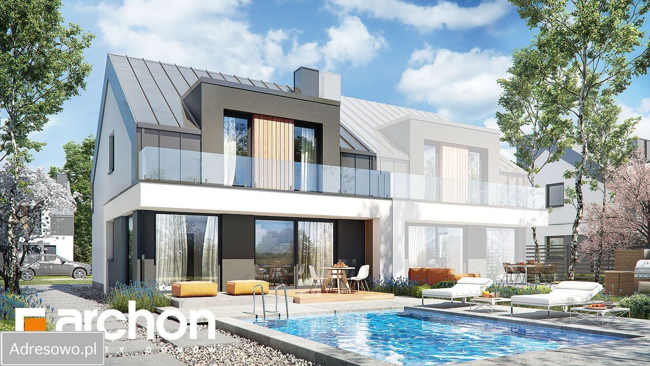 bliźniak, 5 pokoi Jędrzychowice