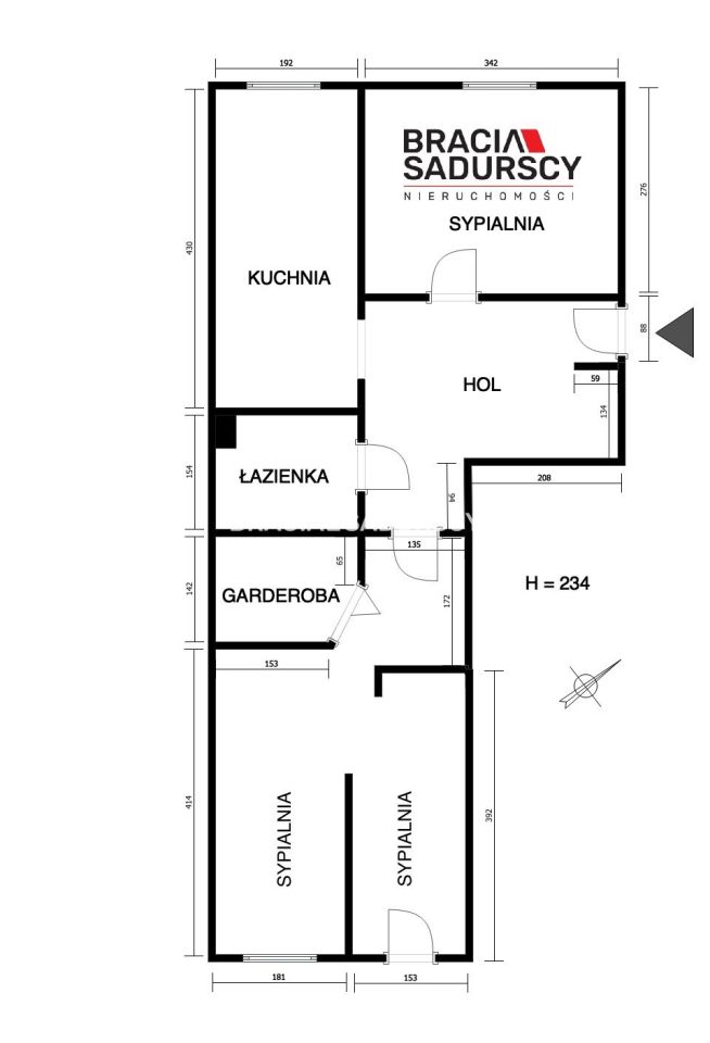 Mieszkanie 3-pokojowe Kraków Bieńczyce, os. Kalinowe. Zdjęcie 16
