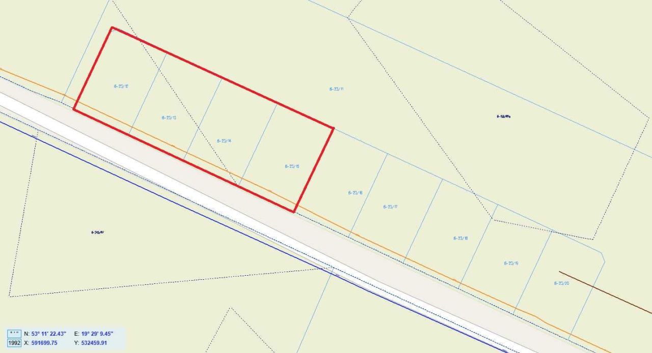 Działka budowlana Gortatowo. Zdjęcie 2