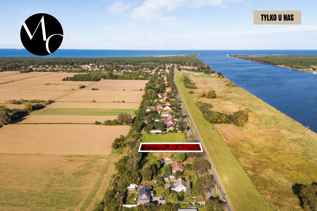 Działka inwestycyjna Gdańsk Sobieszewo, ul. Świbnieńska. Zdjęcie 2