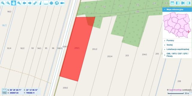 Działka rolna Susiec. Zdjęcie 1