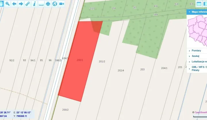 Działka rolna Susiec