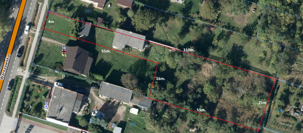 Działka budowlana Skarżysko-Kamienna Pogorzałe, ul. Warszawska. Zdjęcie 2