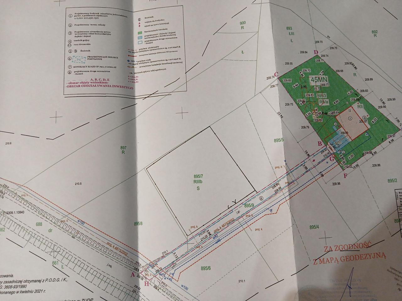 Działka budowlana Wołowice Galatówka, Skawińska. Zdjęcie 3