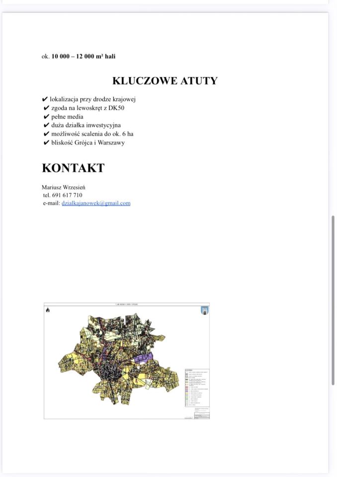 Działka inwestycyjna Janówek. Zdjęcie 11
