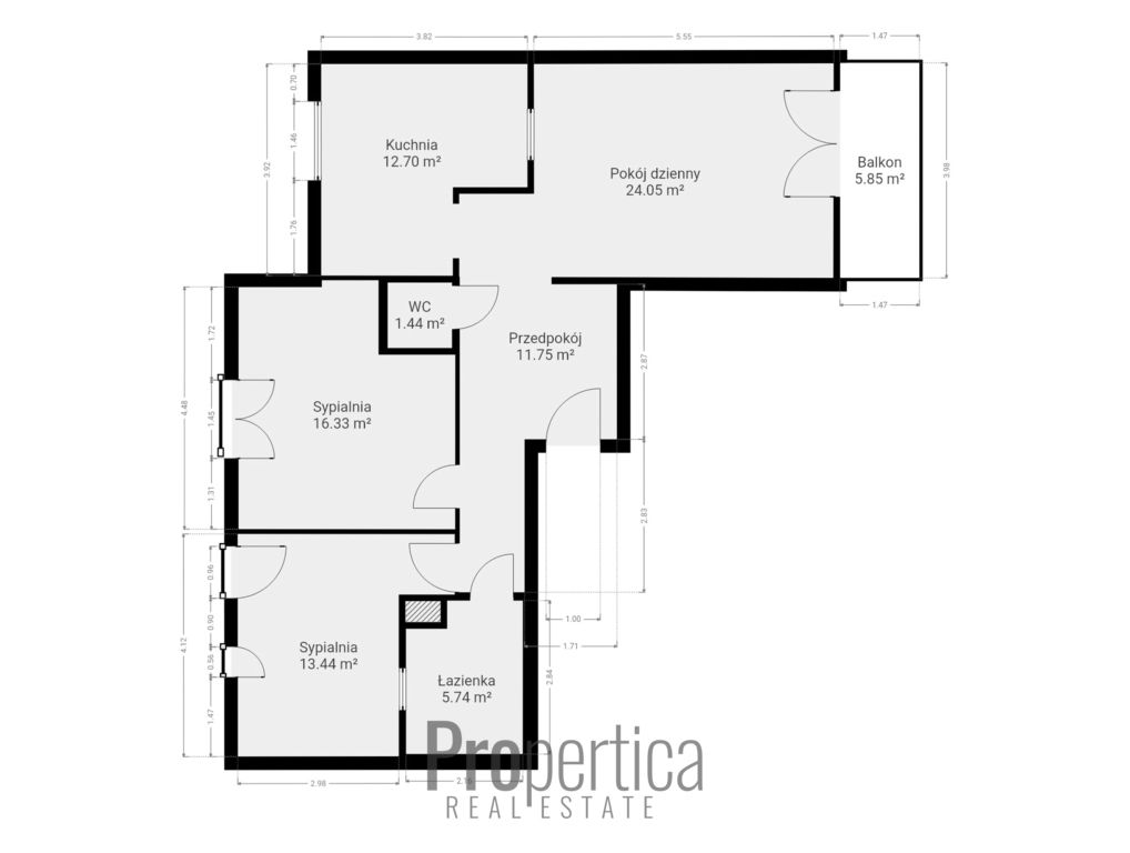 Mieszkanie 3-pokojowe Warszawa Praga-Południe. Zdjęcie 15