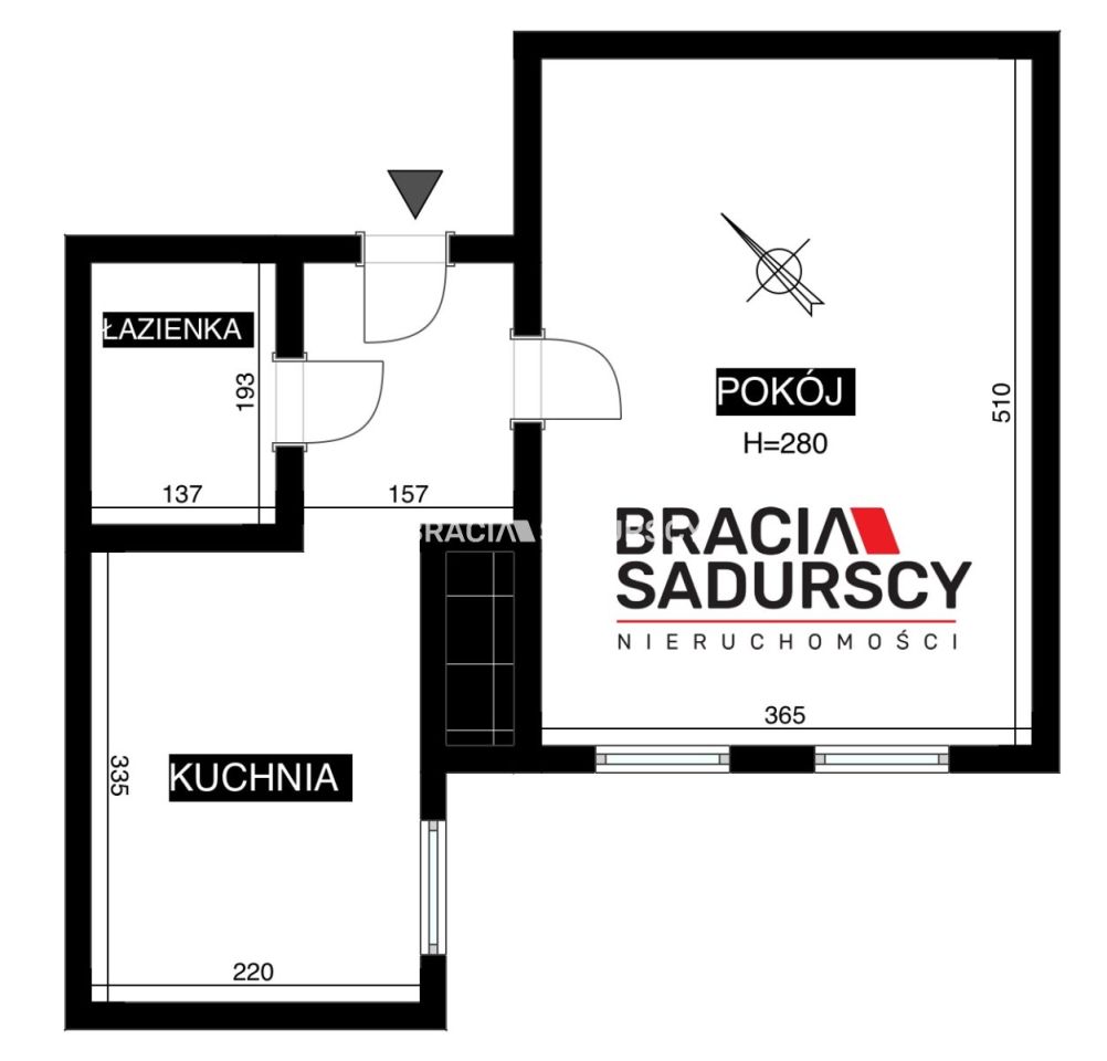 Mieszkanie 1-pokojowe Kraków Podgórze, ul. Metalowców. Zdjęcie 14