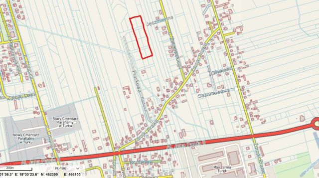 Działka budowlana Turek. Zdjęcie 1