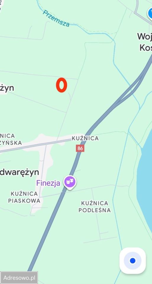 Działka budowlana Warężyn. Zdjęcie 4