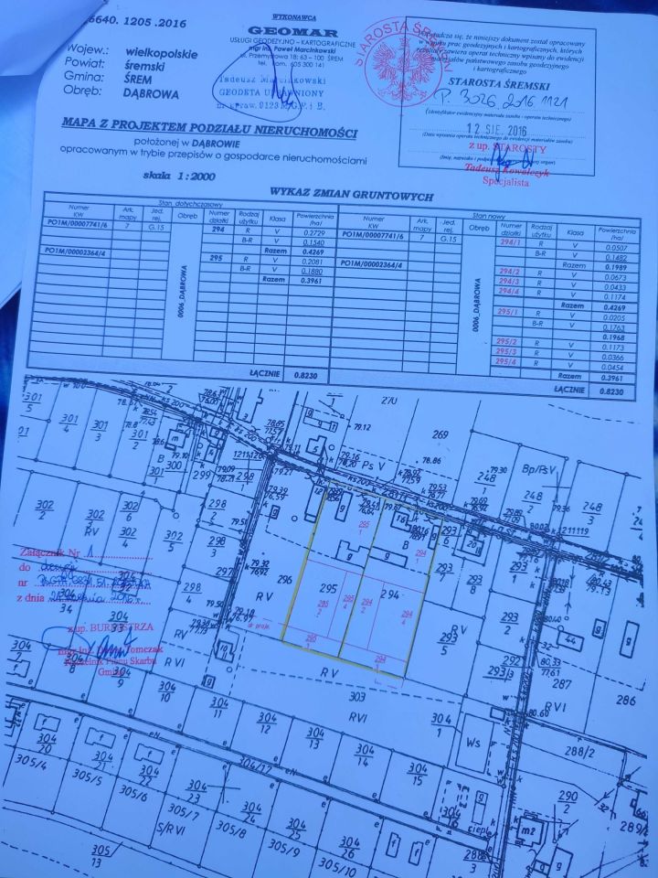 Działka budowlana Grodzewo