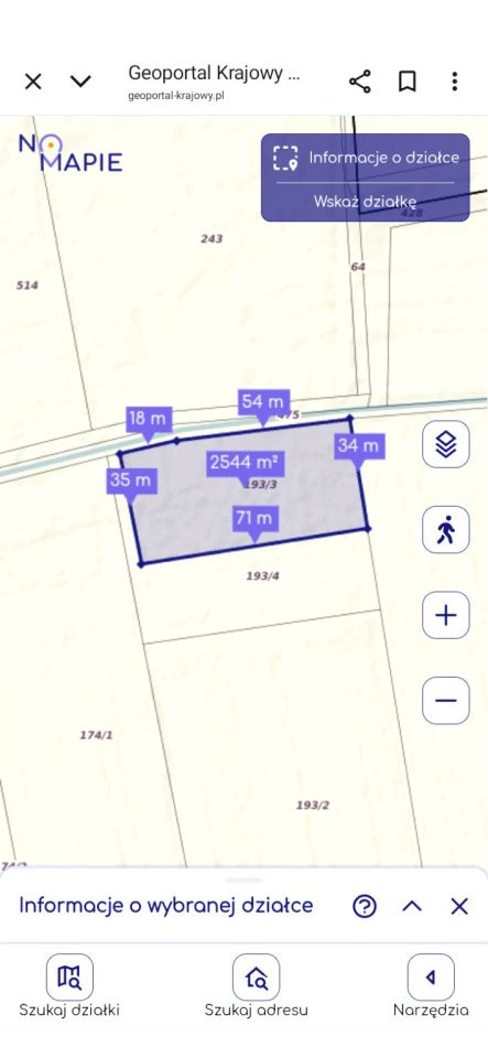 Działka rolna Ługi. Zdjęcie 2