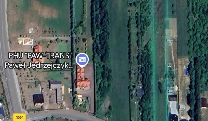 Działka rolno-budowlana Wólka Łękawska, Przy drodze na Zawadów