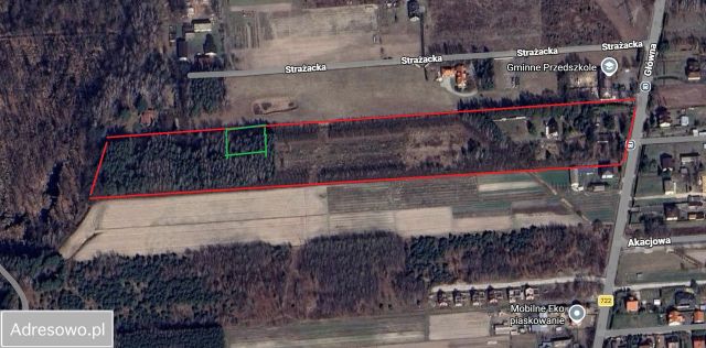 Działka budowlana Nowy Prażmów, ul. Główna. Zdjęcie 1