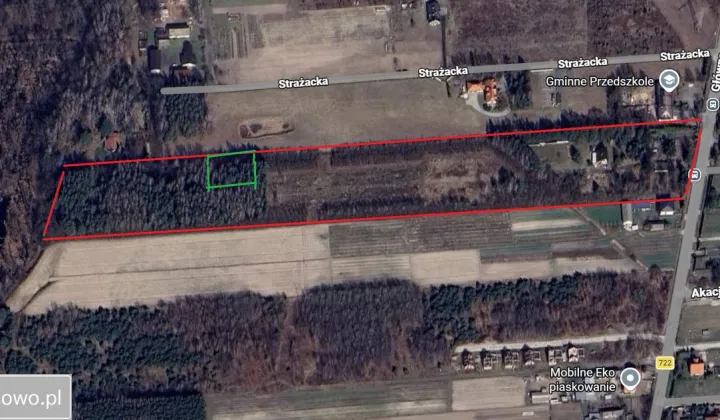 Działka budowlana Nowy Prażmów, ul. Główna