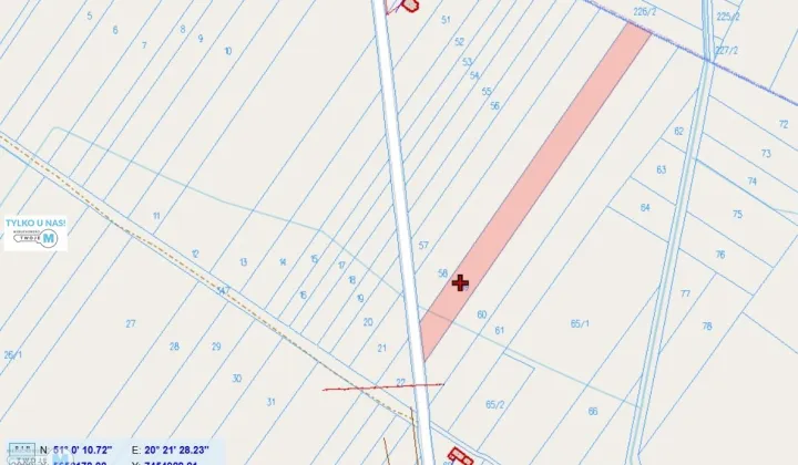 Działka budowlana Mniów