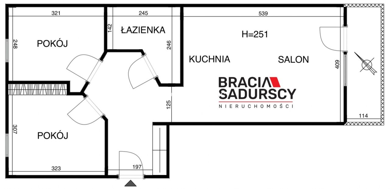Mieszkanie 3-pokojowe Kraków Mistrzejowice, ul. Mistrzejowicka. Zdjęcie 20
