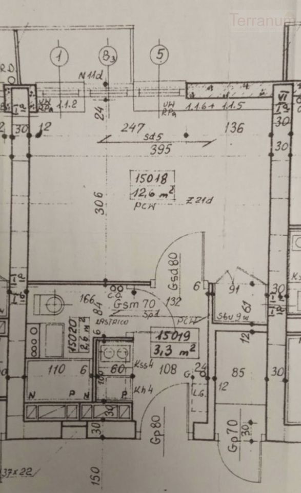 Mieszkanie 1-pokojowe Warszawa Mokotów, ul. Stefana Batorego. Zdjęcie 6