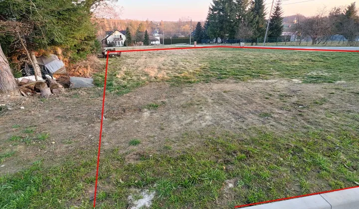 Działka budowlana Kończyce Małe, ul. Spacerowa