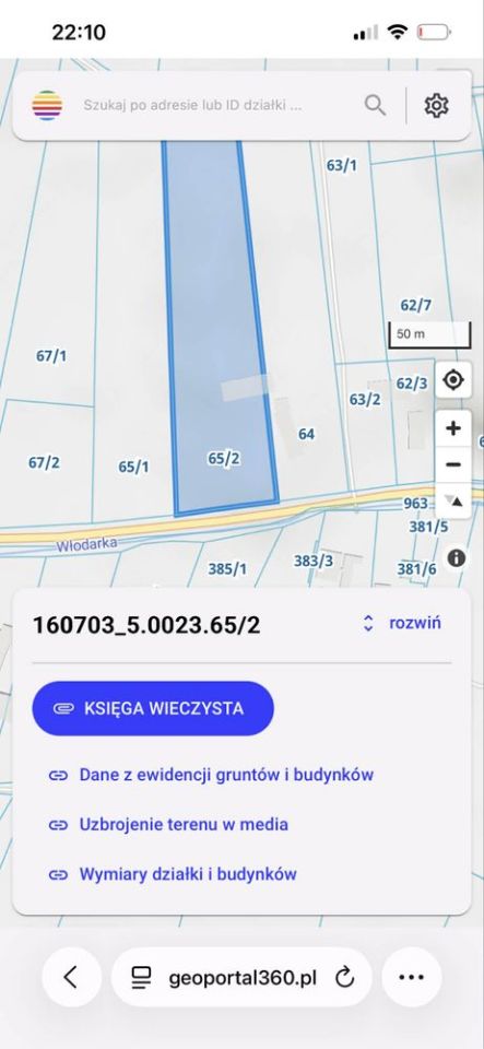 Działka budowlana Włodary. Zdjęcie 3