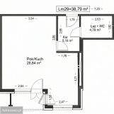 Mieszkanie 1-pokojowe Poznań Piątkowo, ul. Ludwika Braille'a. Zdjęcie 2