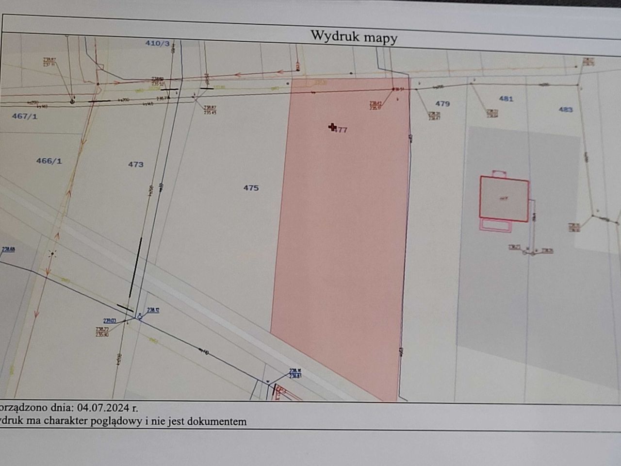 Działka rolno-budowlana Olchowa. Zdjęcie 4