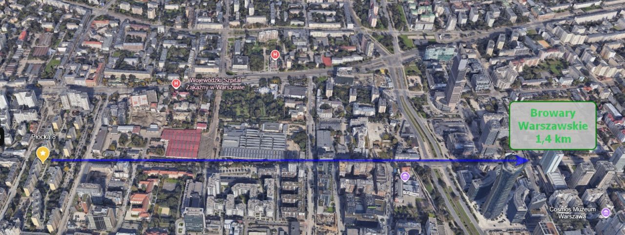 Mieszkanie 3-pokojowe Warszawa Wola, ul. Płocka. Zdjęcie 20