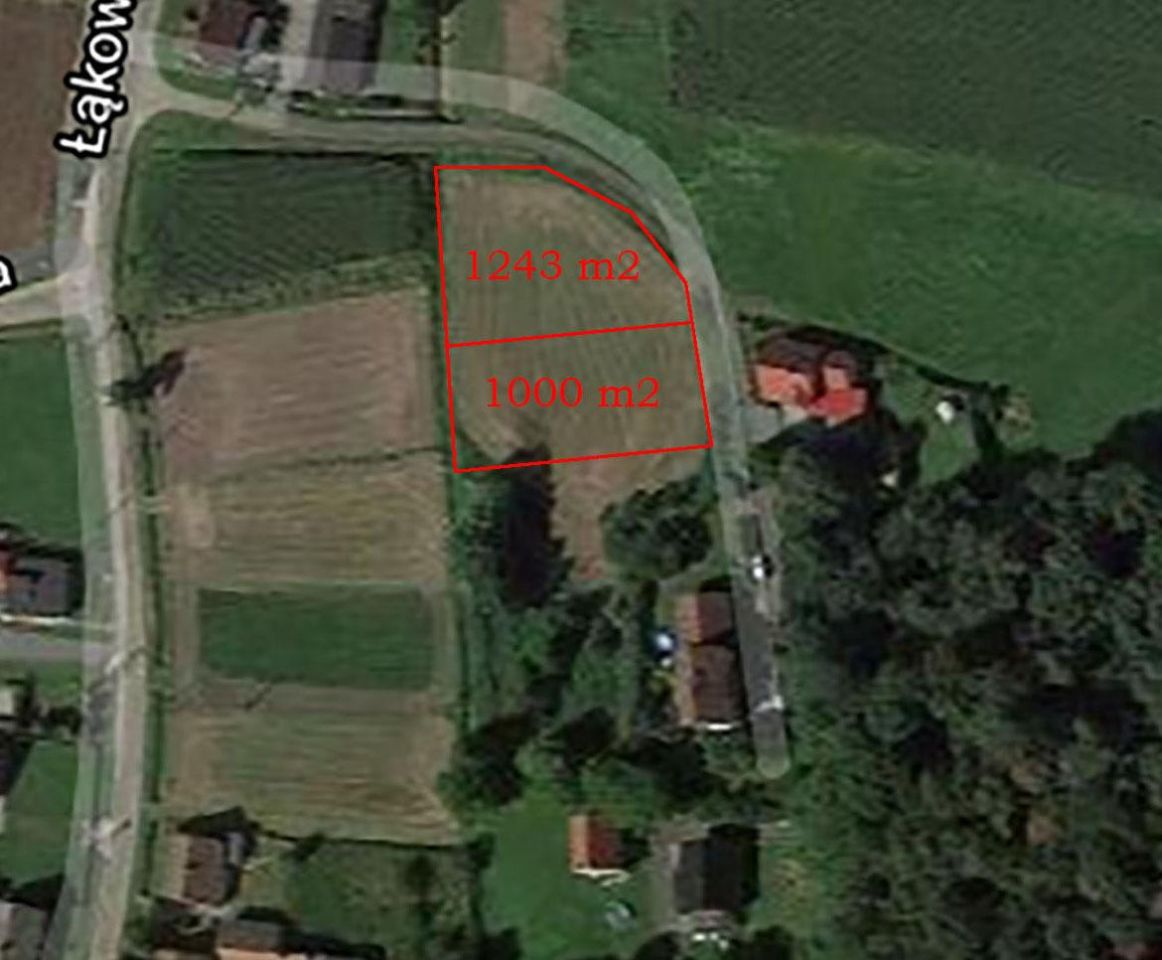 Działka budowlana Ponięcice, ul. Łąkowa. Zdjęcie 3