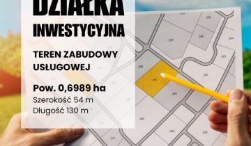 Działka inwestycyjna Bogucin