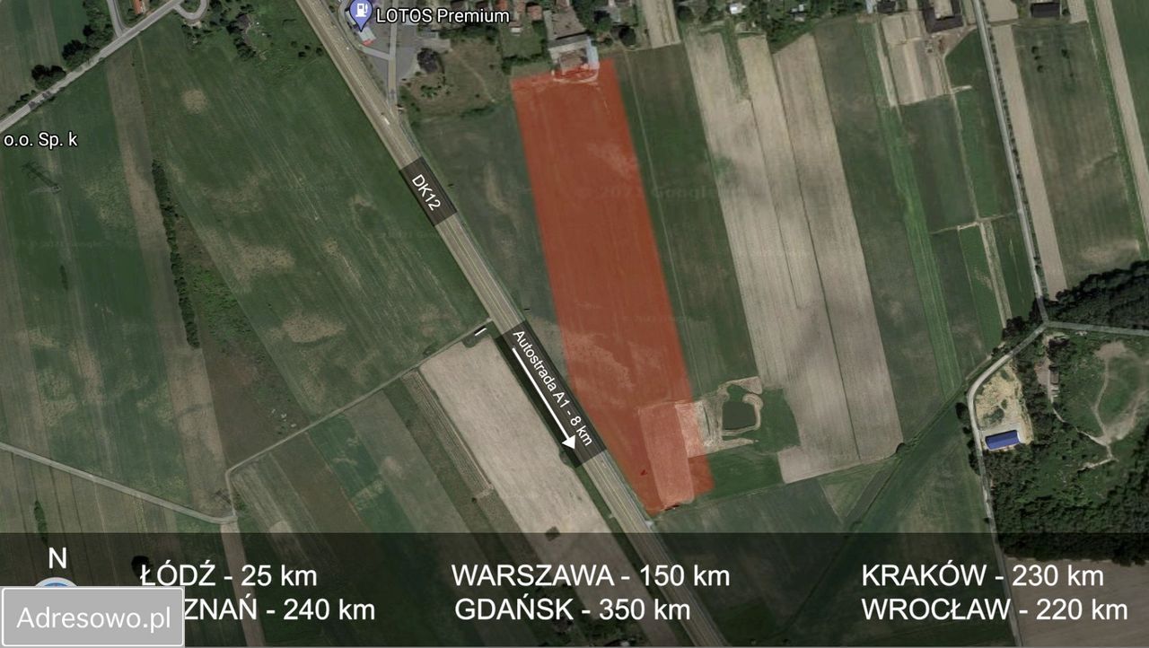 Działka inwestycyjna Kruszów. Zdjęcie 1