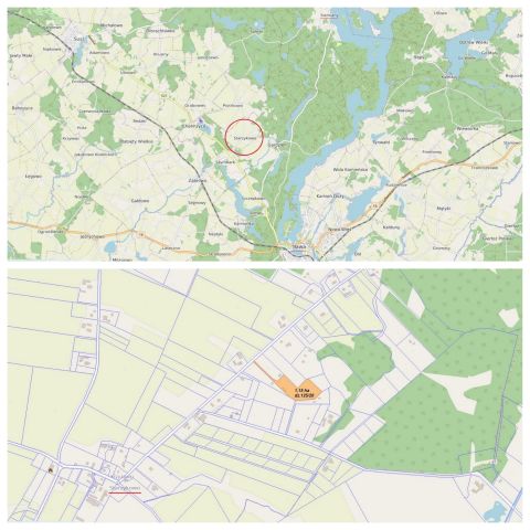 Działka budowlana Starzykowo. Zdjęcie 25