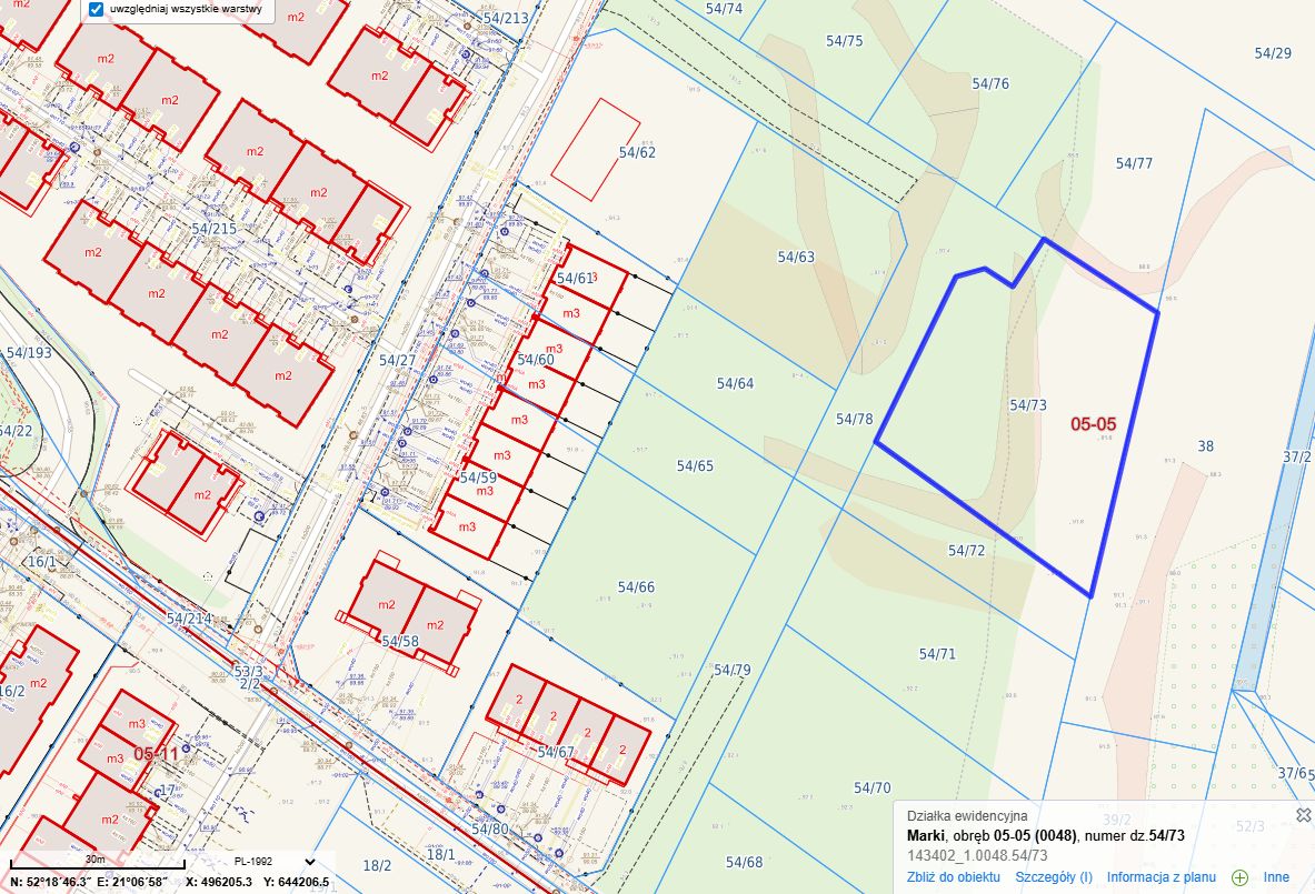 Działka budowlana Marki, ul. Wileńska. Zdjęcie 2