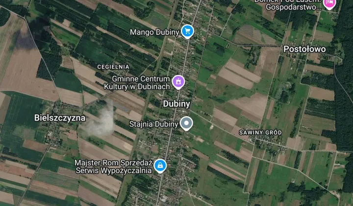 Działka rolno-budowlana Dubiny