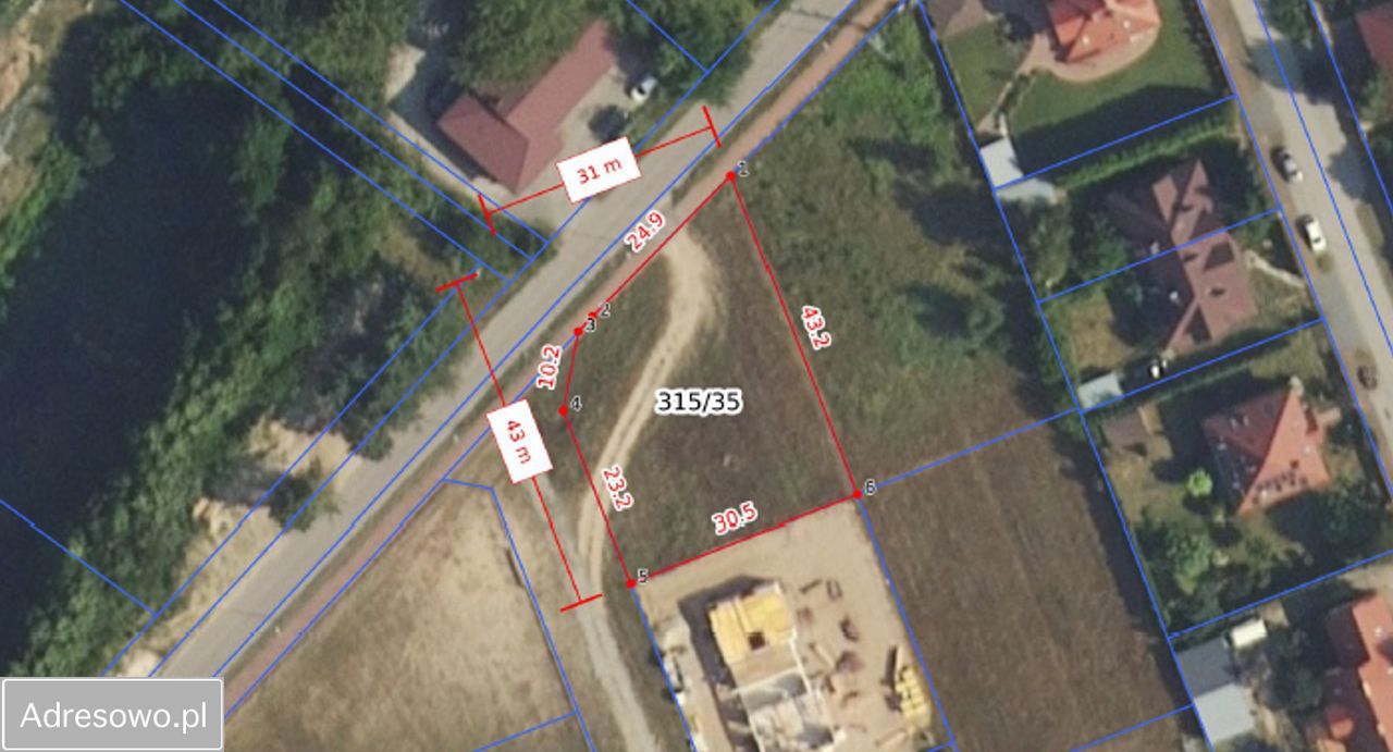 Działka budowlana Kałuszyn, ul. Dolna. Zdjęcie 1