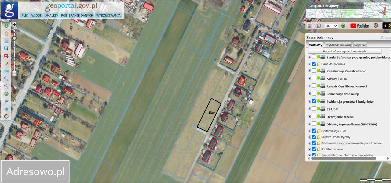 Działka budowlana Kalinówka, ul. Tulipanowa. Zdjęcie 4