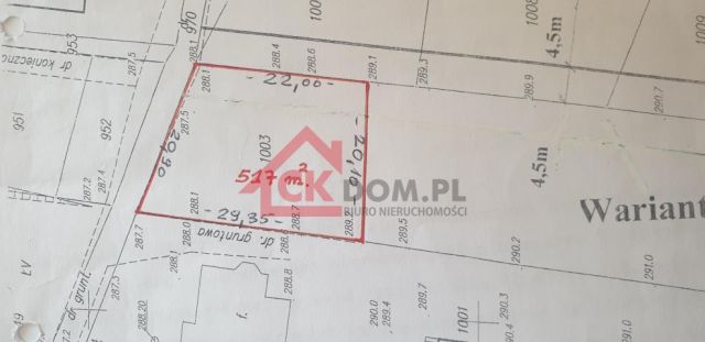 Działka budowlana Kielce Ostra Górka, ul. Jaśminowa. Zdjęcie 1