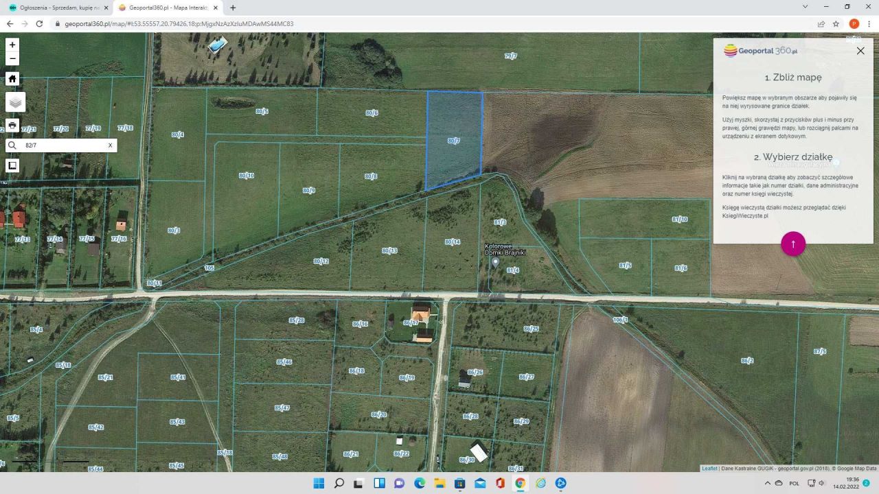 Działka rekreacyjna Brajniki. Zdjęcie 5