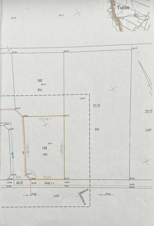 Działka budowlana Turze. Zdjęcie 2