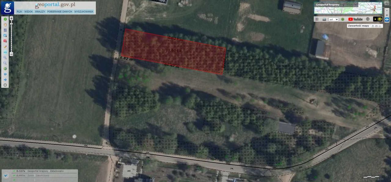 Działka budowlana Siemiany. Zdjęcie 3