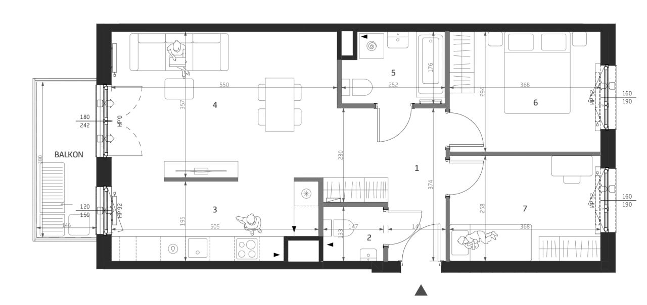 Mieszkanie 3-pokojowe Warszawa Targówek, ul. Oliwska. Zdjęcie 16