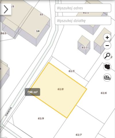 Działka budowlana Mokronos Górny. Zdjęcie 1