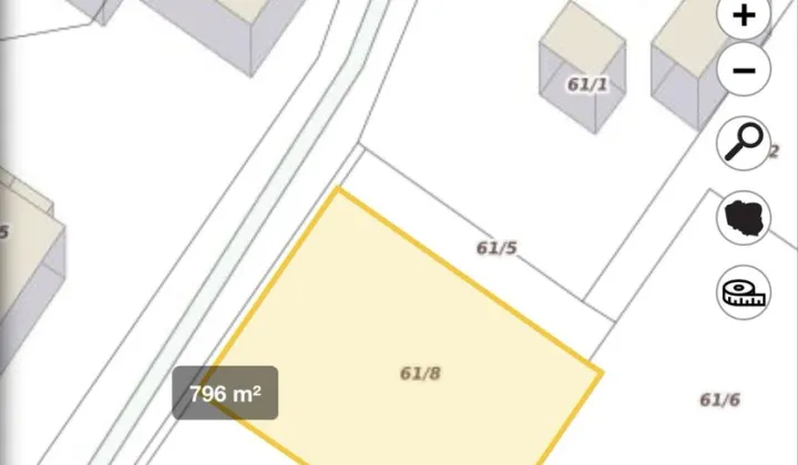 Działka budowlana Mokronos Górny