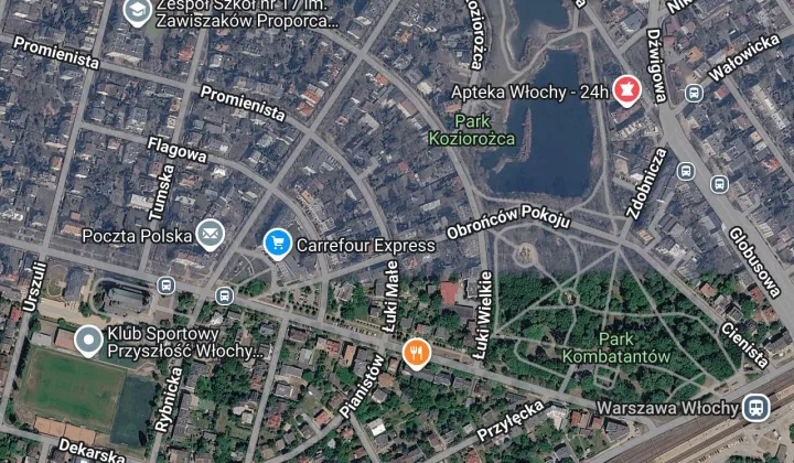 dom wolnostojący, 10 pokoi Warszawa Włochy, ul. Obrońców Pokoju